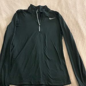 NIKE DRI-FIT Half zip long sleeve top
